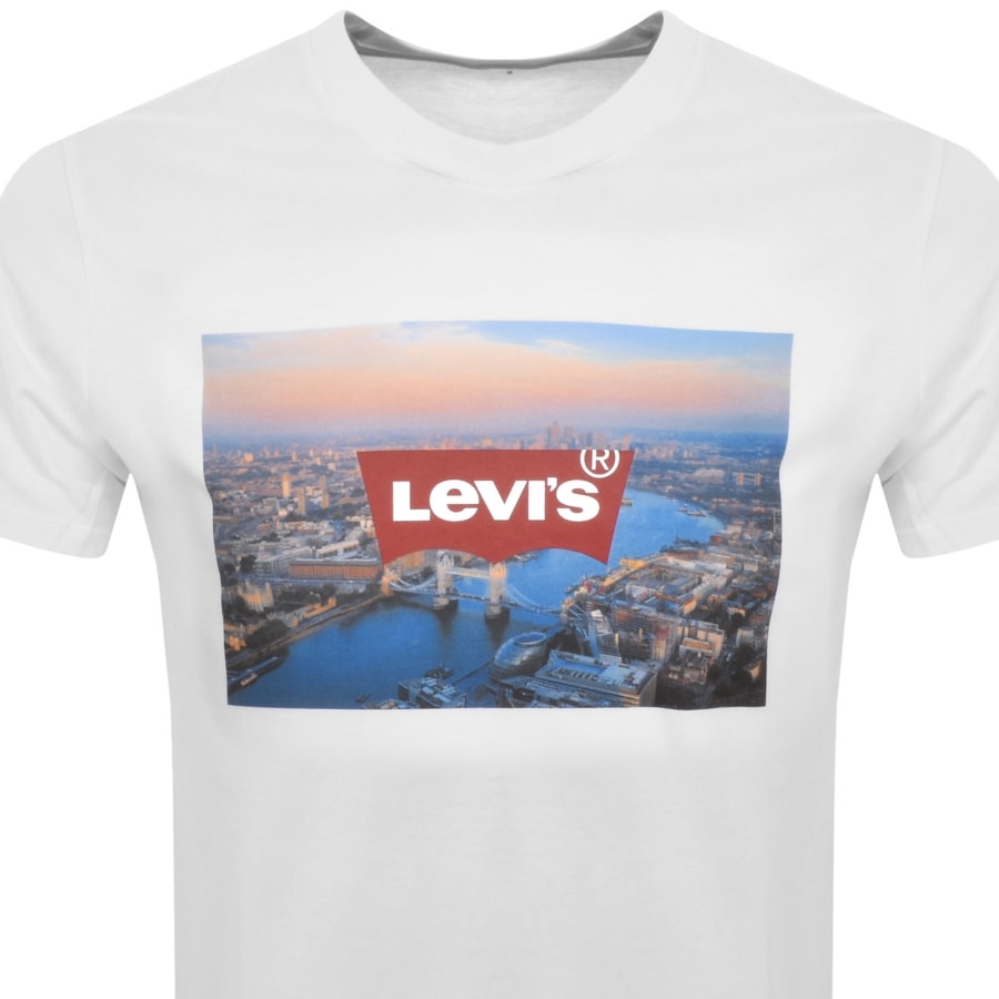 Levis Logo T Shirt White